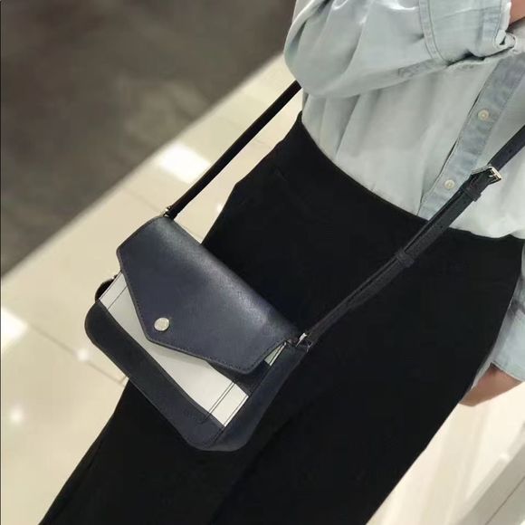 Michael Kors shoulder bag Saffiano stripe - Picture 2 of 5